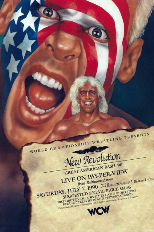 Movie poster for WCW The Great American Bash 1990 (1990)