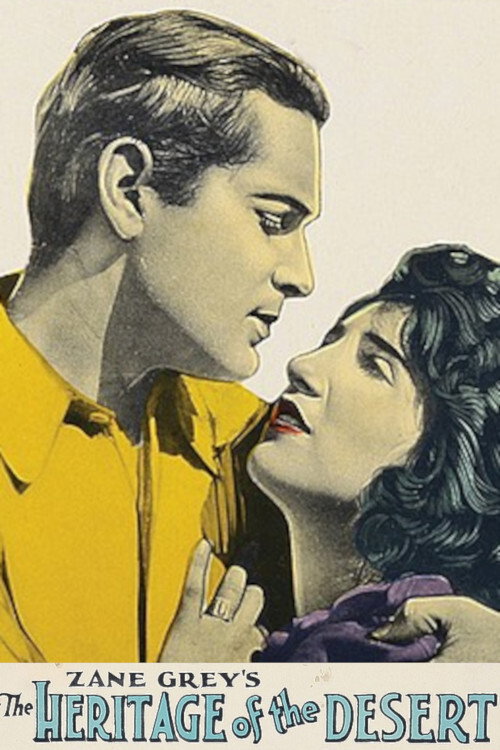 Movie poster for The Heritage of the Desert (1924)