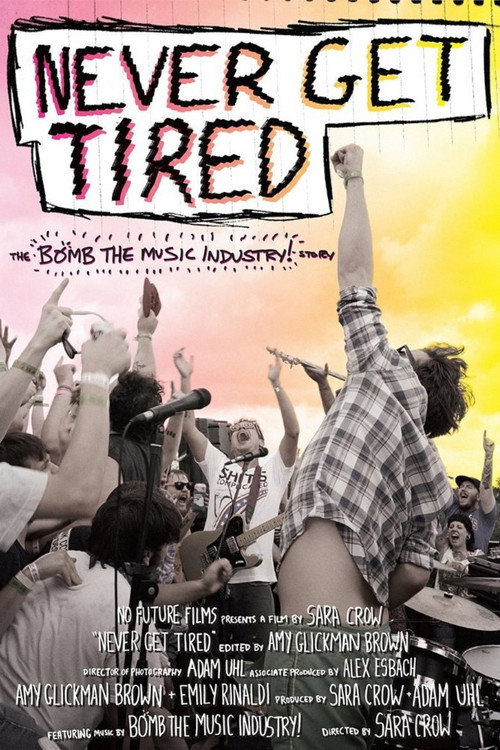 Movie poster for Never Get Tired: The Bomb the Music Industry! Story (2015)