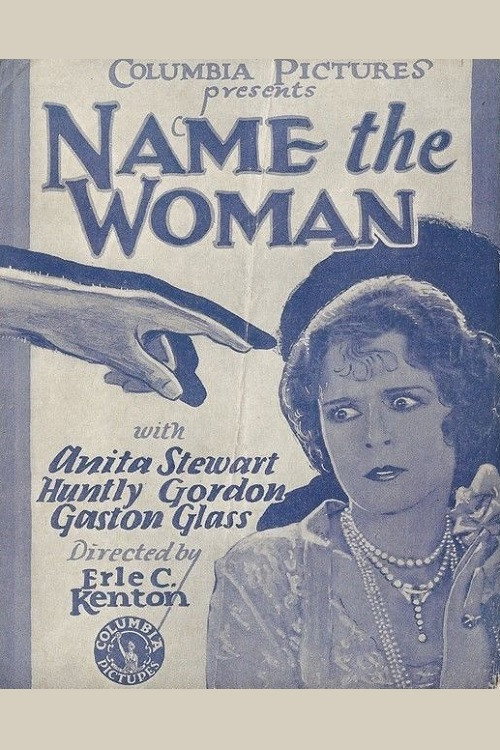 Movie poster for Name the Woman (1928)