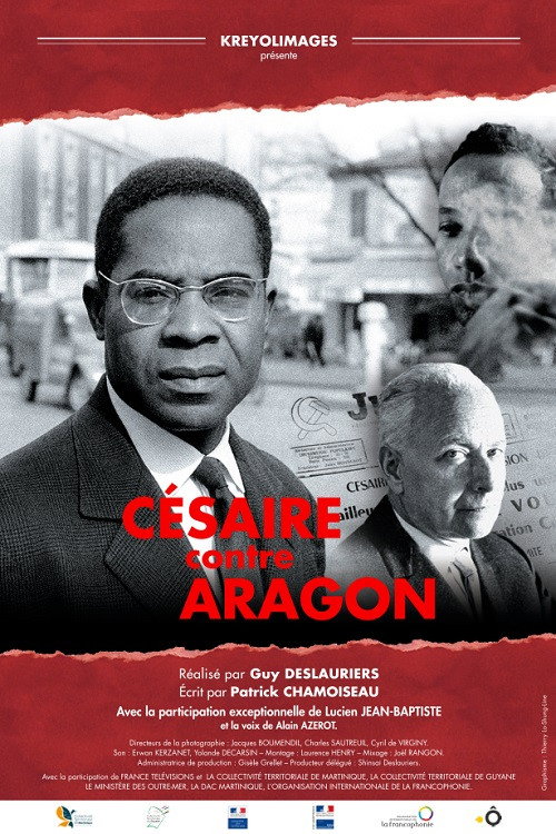 Movie poster for Césaire contre Aragon (2017)