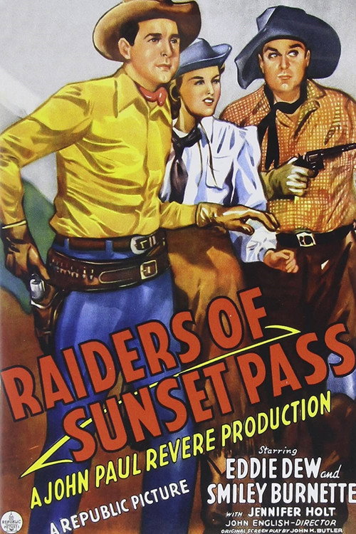 Movie poster for Raiders of Sunset Pass (1943)