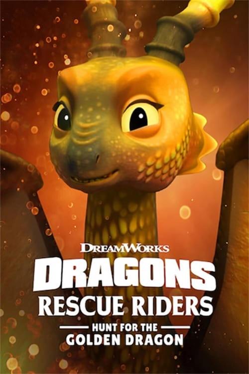 Movie poster for Dragons: Rescue Riders: Hunt for the Golden Dragon (2020)