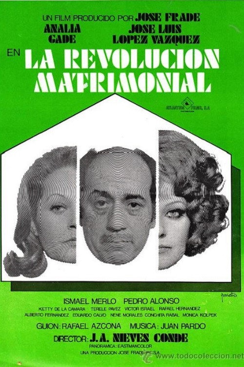 Movie poster for La revolución matrimonial (1974)