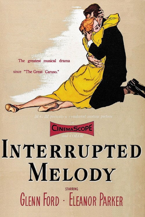 Movie poster for Interrupted Melody (1955)