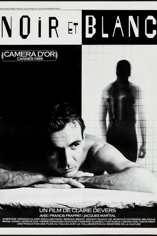 Movie poster for Noir et blanc (1986)