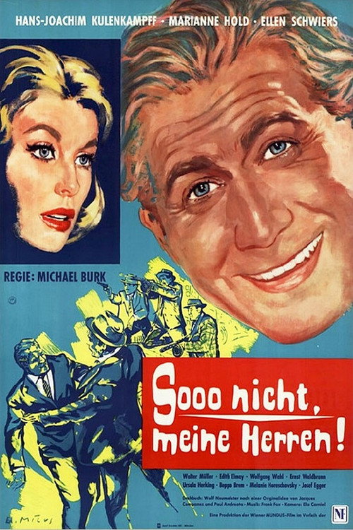 Movie poster for Sooo nicht, meine Herren (1960)