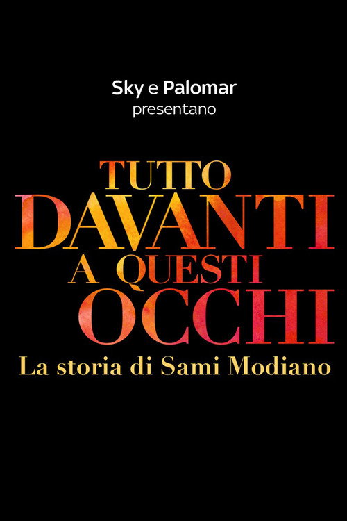 Movie poster for Tutto davanti a questi occhi (2018)