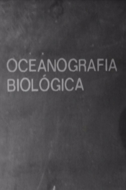 Movie poster for Oceanografia Biológica (1975)