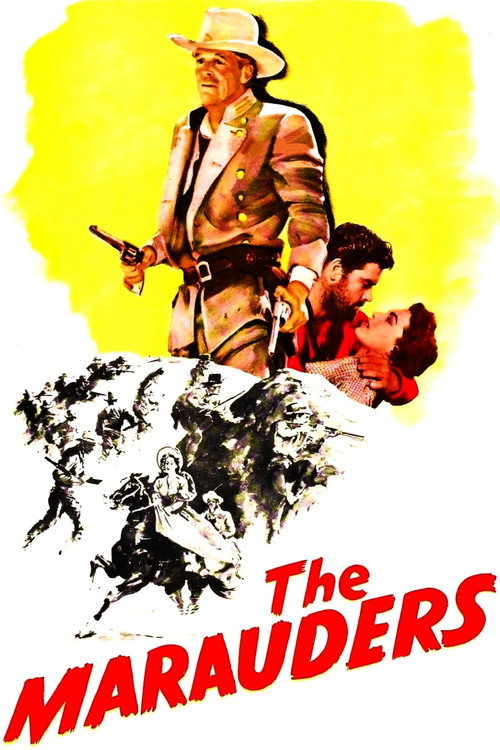 Movie poster for The Marauders (1955)