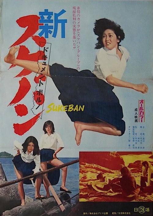 Movie poster for New Document Porno: Sukeban (1973)