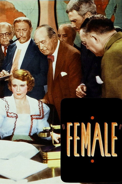 Movie poster for Female (1933)