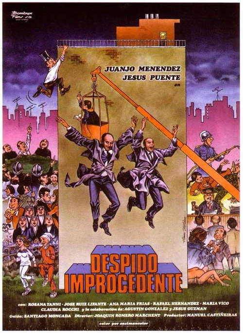 Movie poster for Despido improcedente (1980)