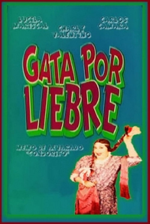 Movie poster for Gata por liebre (1992)