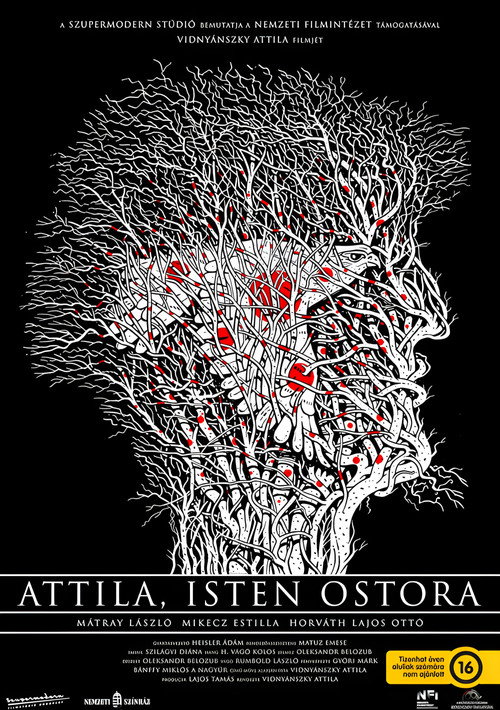 Movie poster for Attila, Isten ostora (2022)