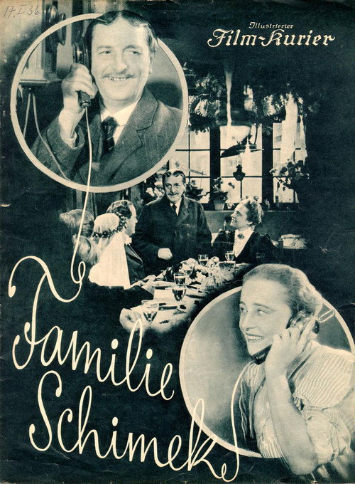 Movie poster for Familie Schimek (1935)