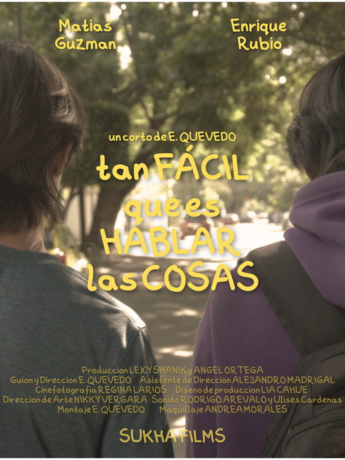 Movie poster for Tan Facil que es Hablar las Cosas (2025)