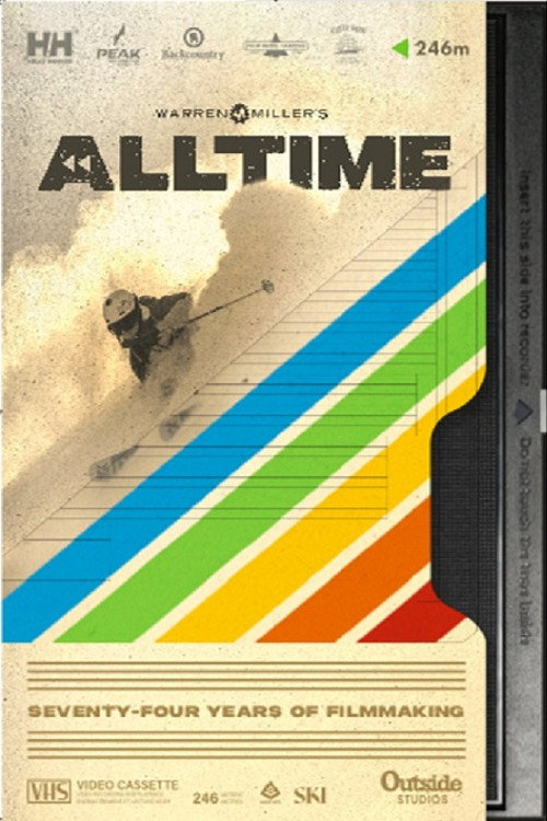 Movie poster for Warren Miller’s ALL TIME (2023)