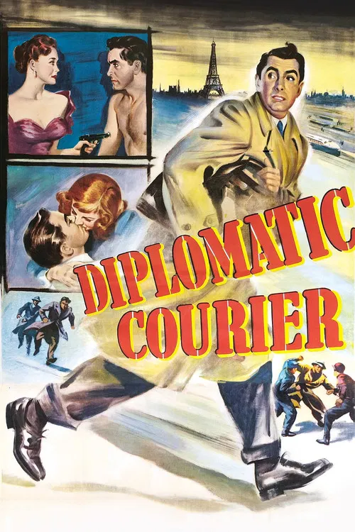 Movie poster for Diplomatic Courier (1952)