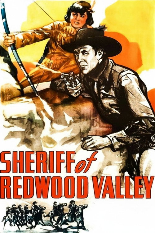 Movie poster for Sheriff of Redwood Valley (1946)