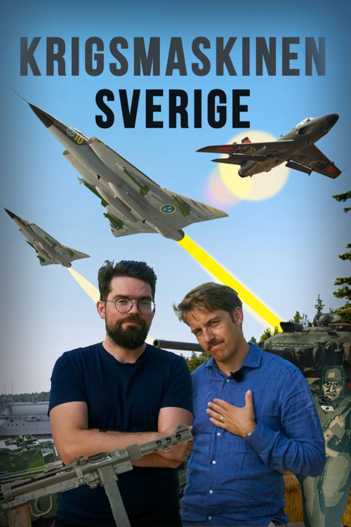 Krigsmaskinen Sverige poster