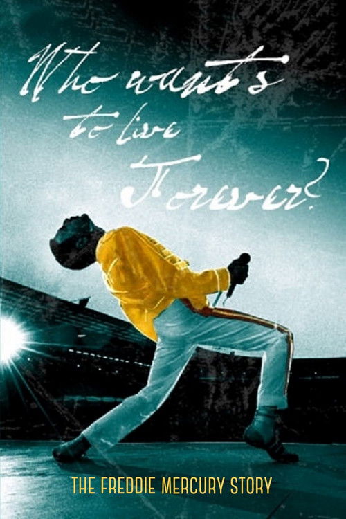 Movie poster for The Freddie Mercury Story: Who Wants to Live Forever? (2016)
