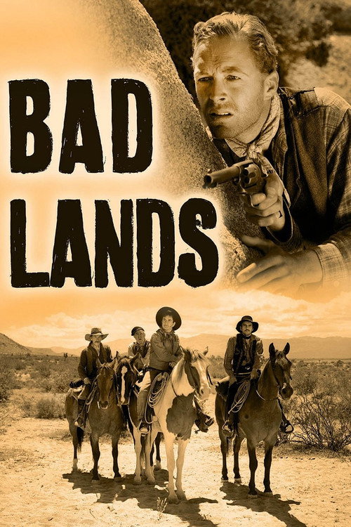 Movie poster for Bad Lands (1939)