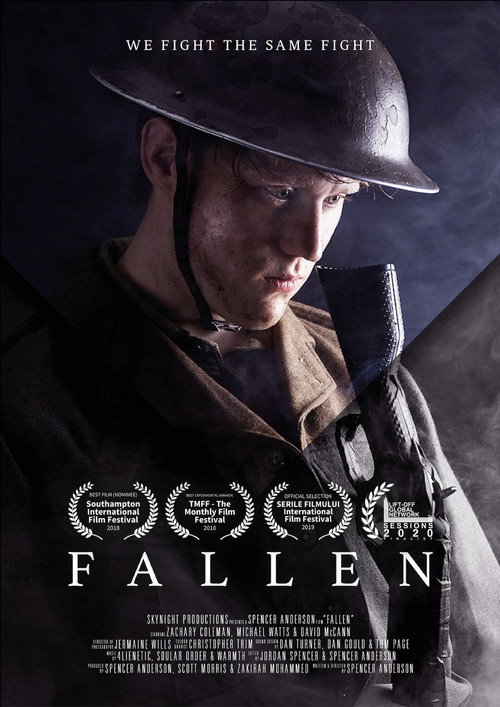 Movie poster for Fallen (2018)