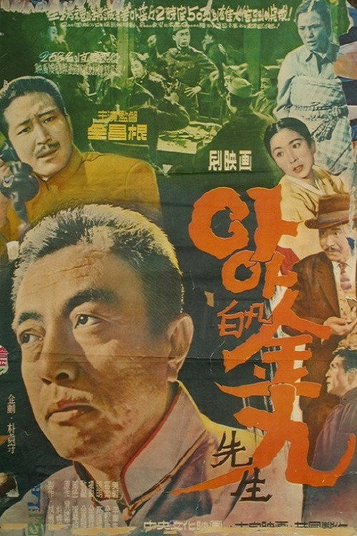 Movie poster for Ah! Baekbeom Kim Ku (1960)