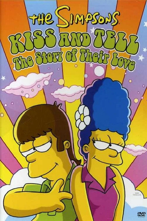 Movie poster for The Simpsons - Kiss and Tell: The Story of Their Love (2006)