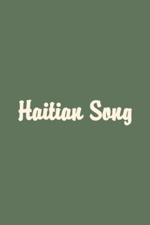 Movie poster for Haitian Song (1982)