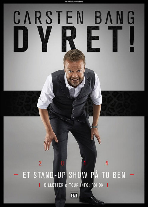 Movie poster for Carsten Bang: Dyret (2015)