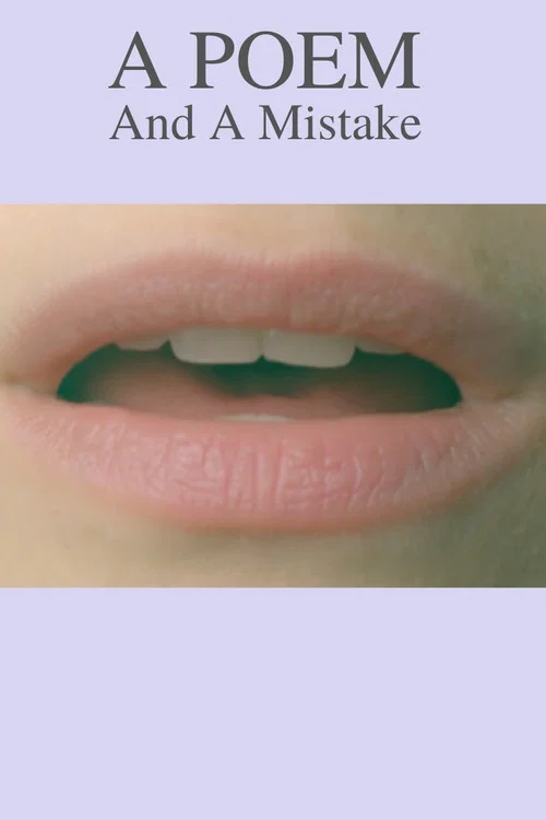 Movie poster for A Poem and a Mistake (2023)
