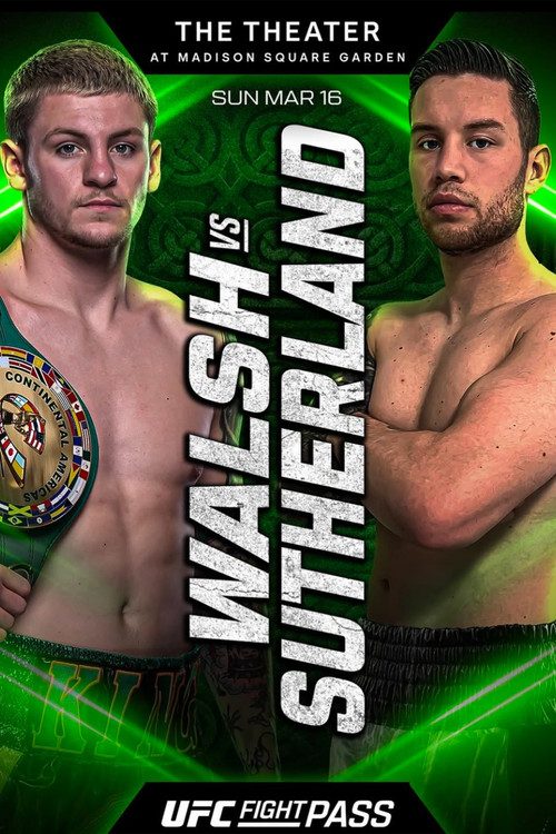 Movie poster for Callum Walsh vs. Dean Sutherland (2025)