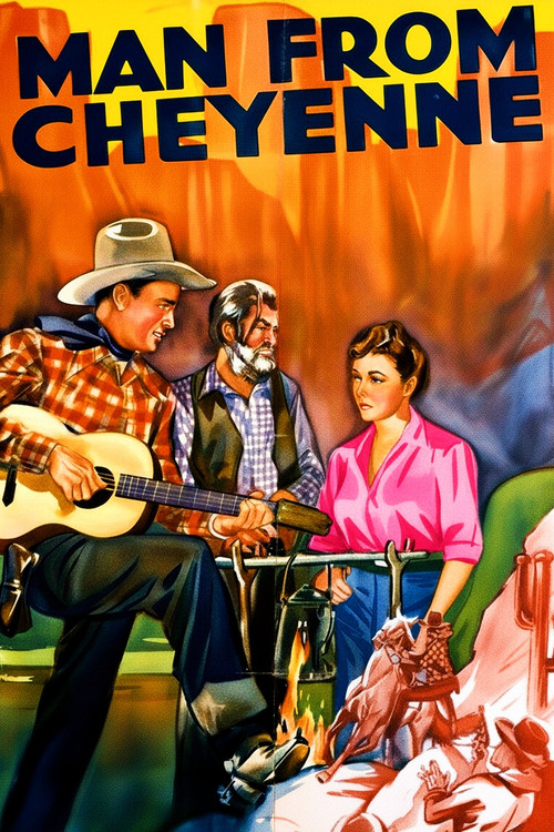 Movie poster for Man from Cheyenne (1942)