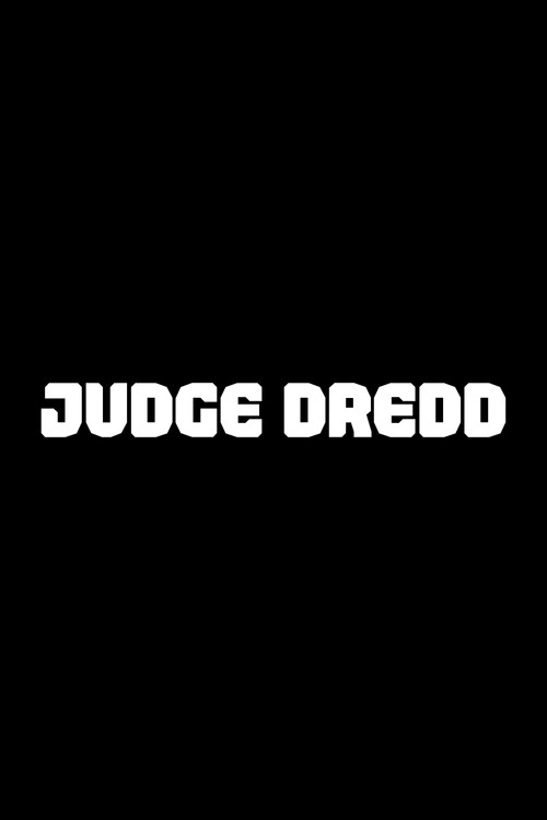 Movie poster for Untitled Judge Dredd Film
