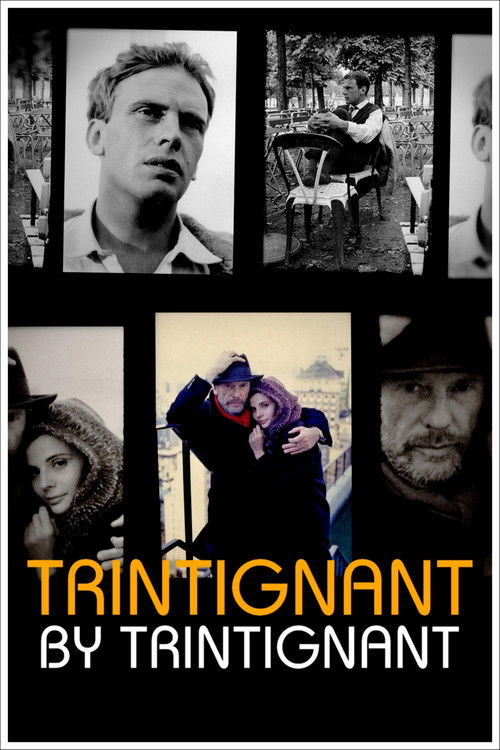 Movie poster for Trintignant by Trintignant (2021)