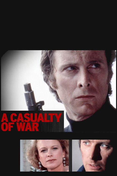 Movie poster for A Casualty of War (1989)