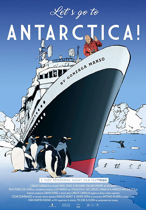 Movie poster for Let's go to Antarctica! (2019)