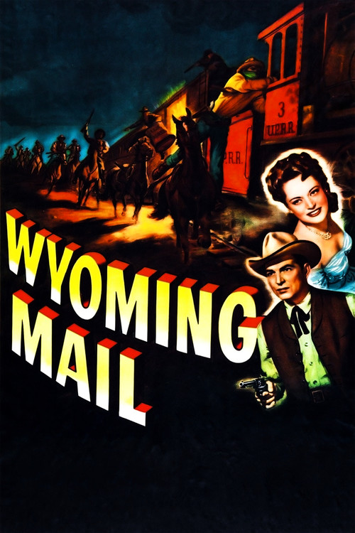 Movie poster for Wyoming Mail (1950)