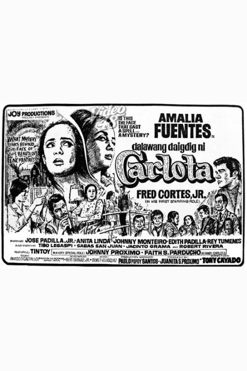 Movie poster for Dalawang Daigdig ni Carlota (1970)