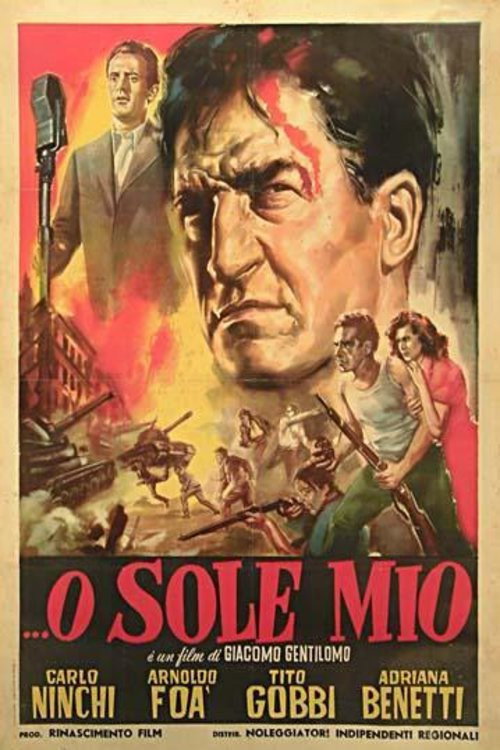 Movie poster for O sole mio (1946)
