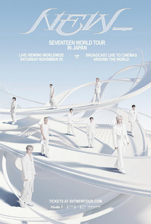 Movie poster for SEVENTEEN WORLD TOUR [NEW_] IN JAPAN: LIVE VIEWING (2025)