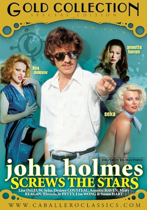 Movie poster for John Holmes Screws the Stars (2008)