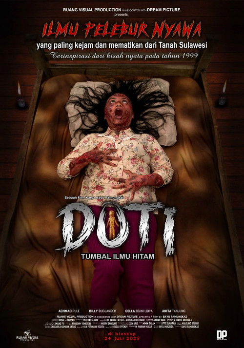 Movie poster for Doti - Tumbal Ilmu Hitam (2025)