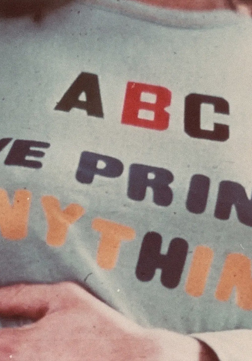 Movie poster for ABC - We Print Anything - In the Cards (1977)