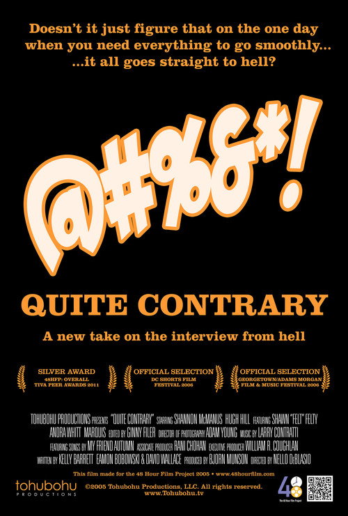 Movie poster for Quite Contrary (2005)