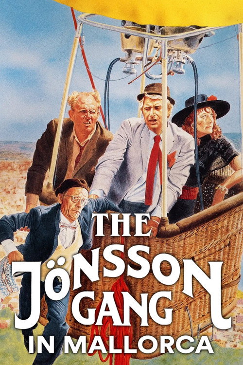 Movie poster for The Jönsson Gang in Mallorca (1989)