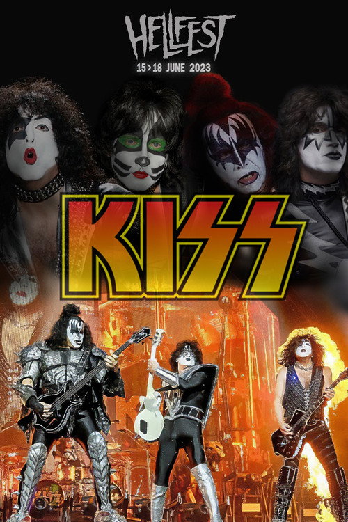 Movie poster for Kiss - Hellfest 2023 (2023)
