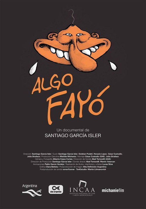 Movie poster for Algo Fayó (2017)